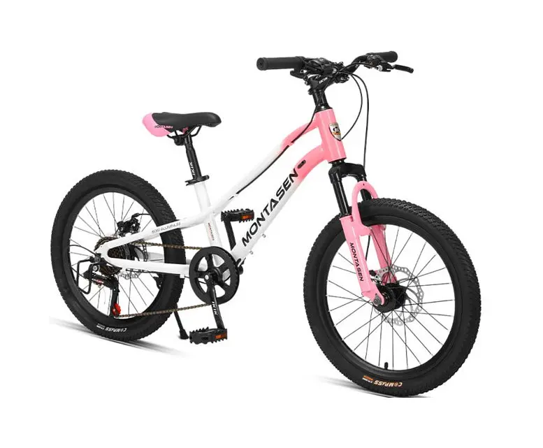 Велосипед детский Montasen Mountain bike 24" AB03 розовый - фото 3
