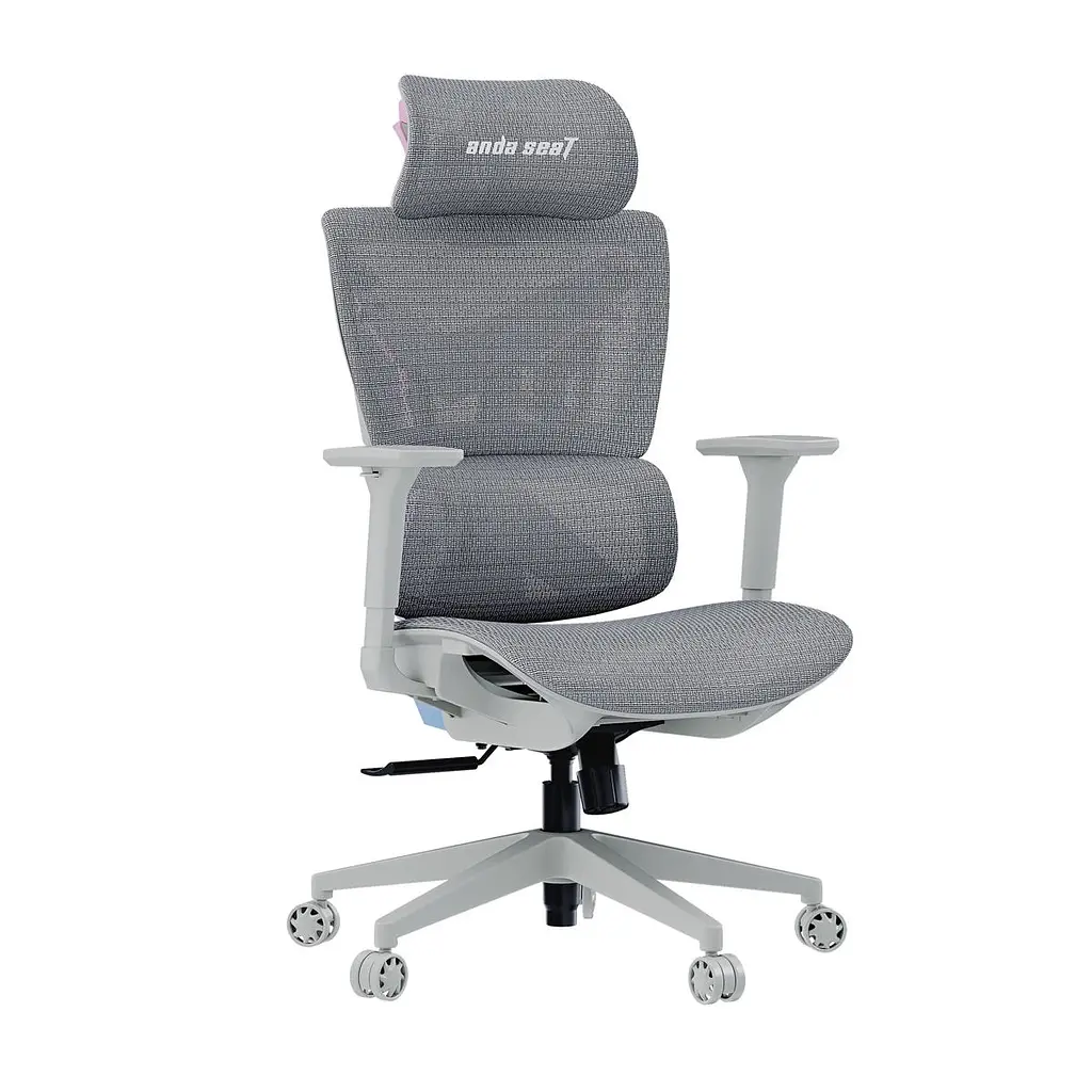 Крісло для геймерів Anda Seat X-Air Mega Size XL Mesh Gray Twilight (AD-WY-01-GGSP) - фото 3