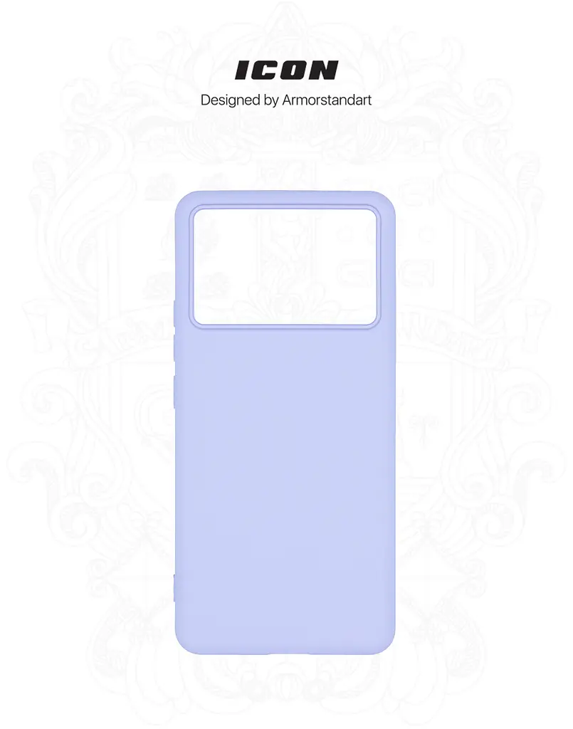 Чехол ArmorStandart ICON для Xiaomi Poco X6 Pro 5G Lavender (ARM73368) - фото 3
