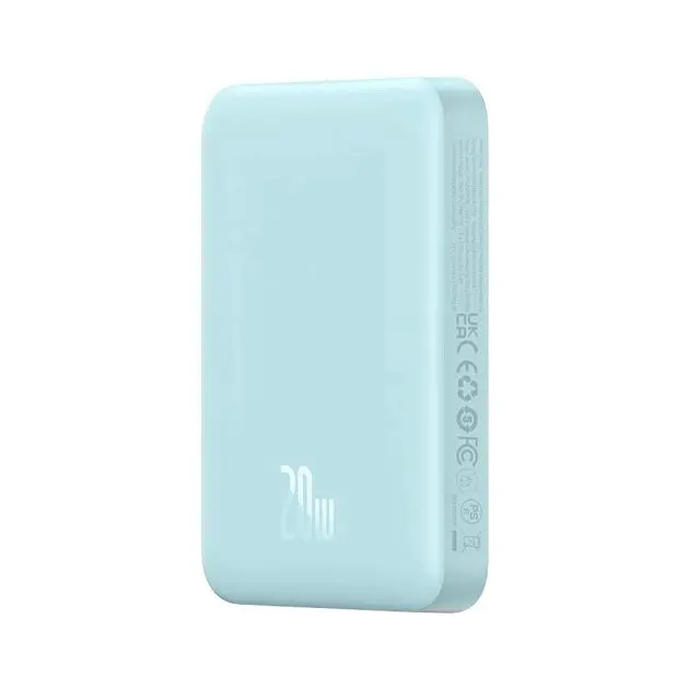 Зовнішній MagSafe акумулятор Baseus Magnetic Bracket Mini 10000mAh 20W (P10059001313-00) - фото 5