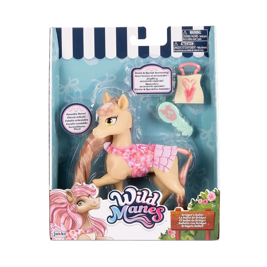 Игровая фигурка Wild Manes Лошадка-балерина Бриджет (724154) - фото 2