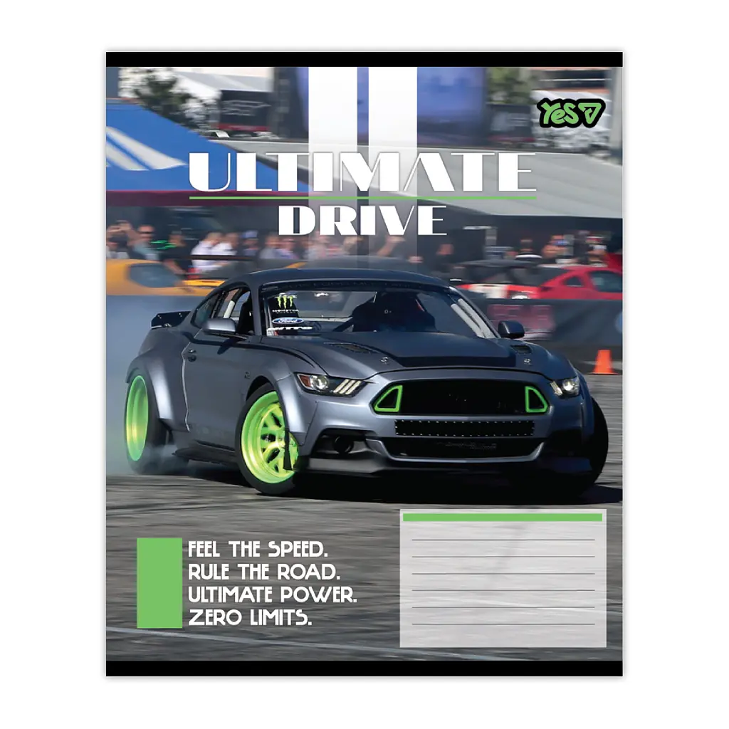 Упаковка зошитів Yes Ultimate drive учнівський 15 шт./36 лін. (768789) - фото 3