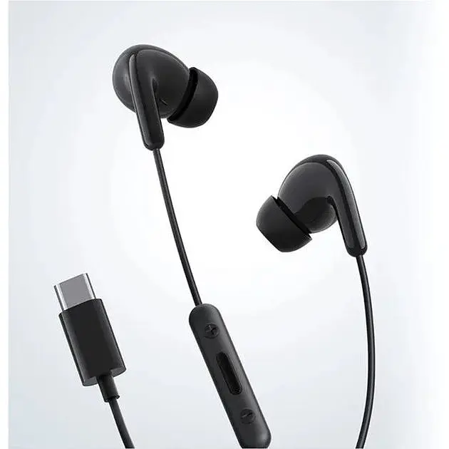 Навушники провідні Xiaomi Earphones з конектором Type-C (BHR8930GL) чорні - фото 3