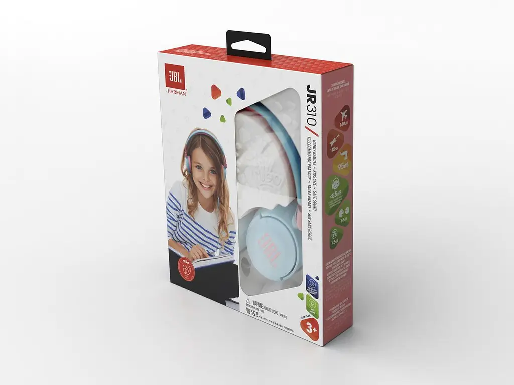 Навушники з мікрофоном JBL JR 310 JBLJR310BLU Blue - фото 6