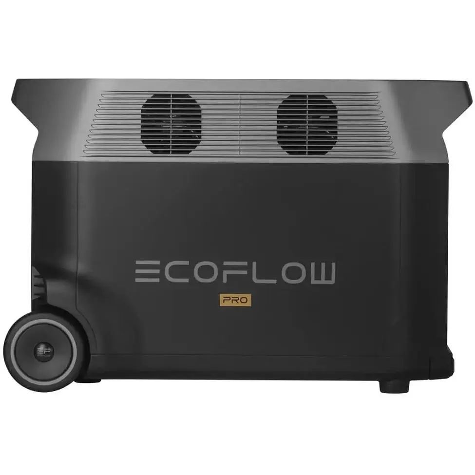 Зарядна станція EcoFlow Delta Pro чорно-сіра - фото 3