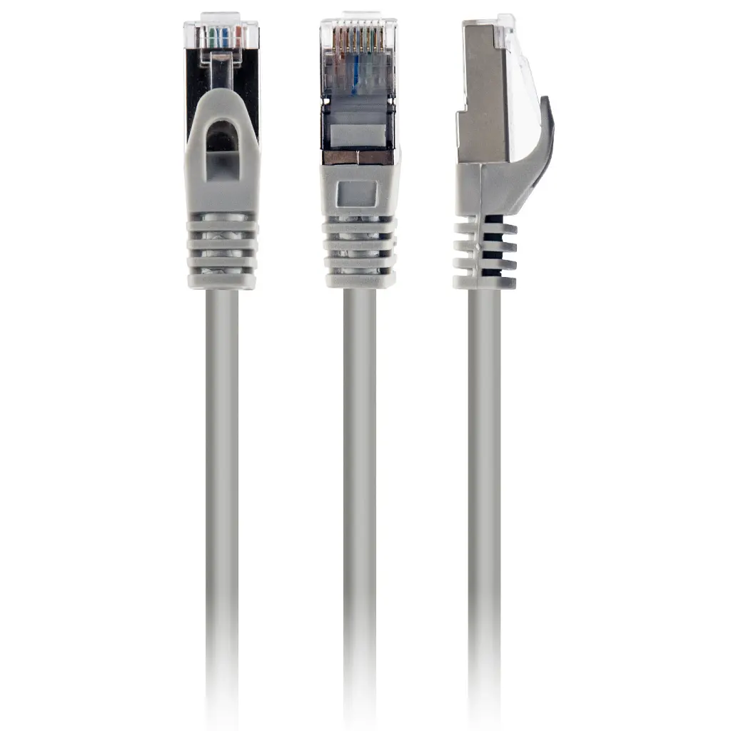 Патч-корд Cablexpert S/FTP Cat 6A CU LSZH 3м gray (PP6A-LSZHCU-3M)