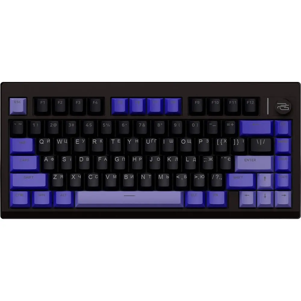 Клавіатура Proove Gaming Raster (Ukraine Layout) Black/Purple (WKRS00022416) - фото 2