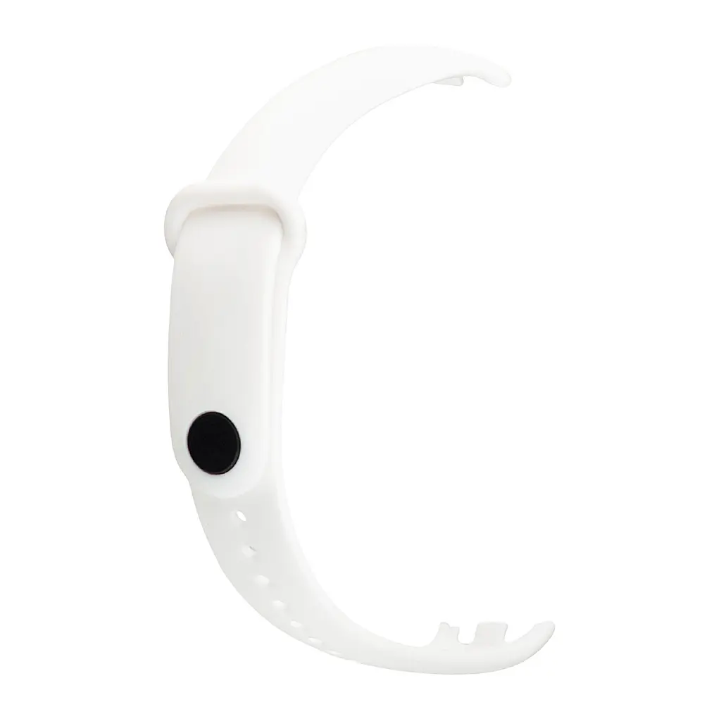 Ремінець Silicone Mi Band 8/9/10 White - фото 2