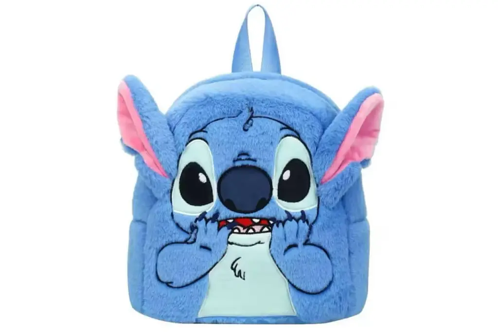 Плюшевий рюкзак Стич Disney Fairy Stitch м’який дитячий рюкзак з вушками та мордочкою - фото 3