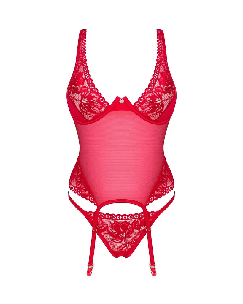 Obsessive Lacelove corSet XL/2XL - фото 3