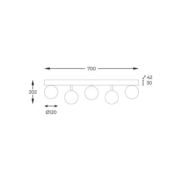 Люстра ALI 5643 Zuma Line - фото 2