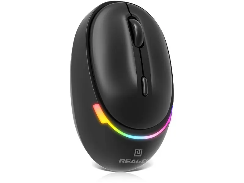 Миша REAL-EL RM-440 W Black (EL123200045) - фото 5