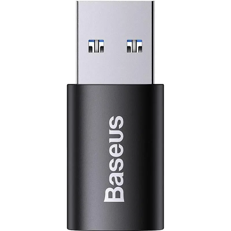 Перехідник Baseus Ingenuity Series Mini OTG Adaptor USB 3.1 to Type-CBlack (ZJJQ000101) - фото 2