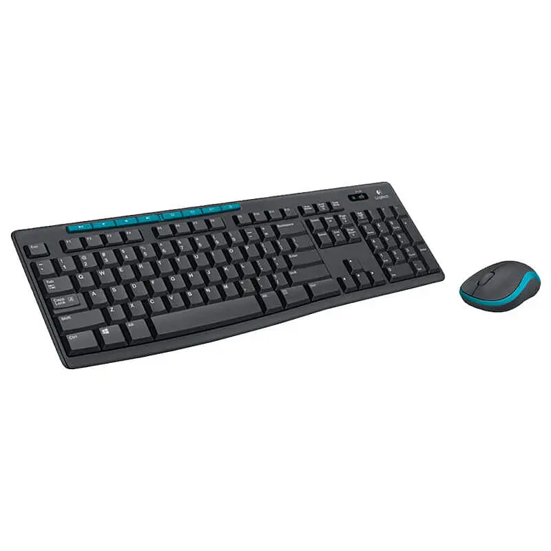 Бездротовий комплект миші та клавіатури Logitech Wireless Combo MK275 / USB 2.4 ГГц / 10 метрів / Чорний (920-008535) - фото 3