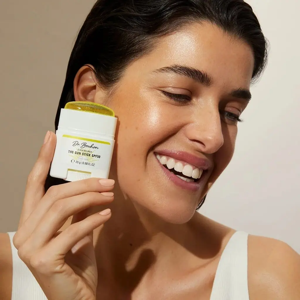 Сток Dr. Bouhon Sun &amp; Balance The Sun Stick солнцезащитный для чувствительной кожи SPF50 20 г - фото 4