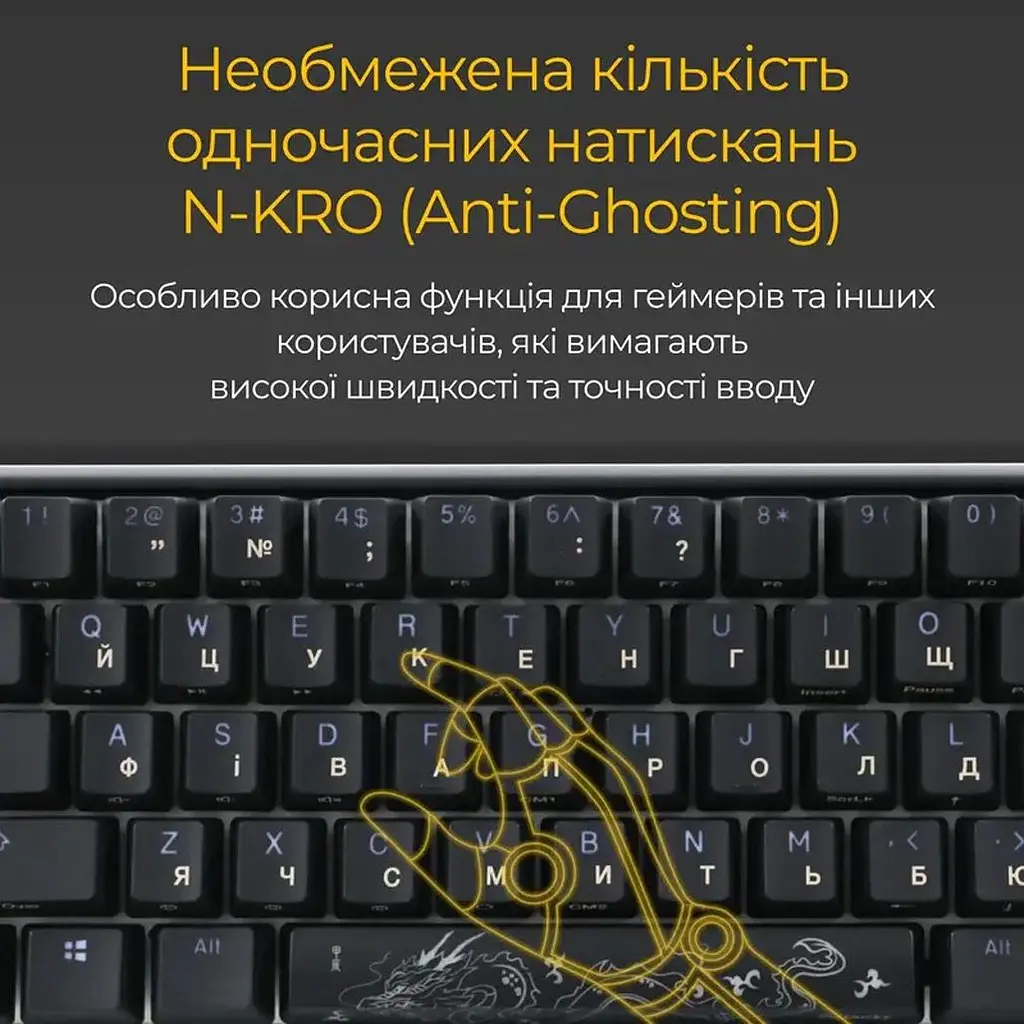 Клавіатура Ducky One 3 Mini Cherry MX Speed Silver RGB Black DKON2161ST-PUAPXCLAWSC1 UA [125716] - фото 10