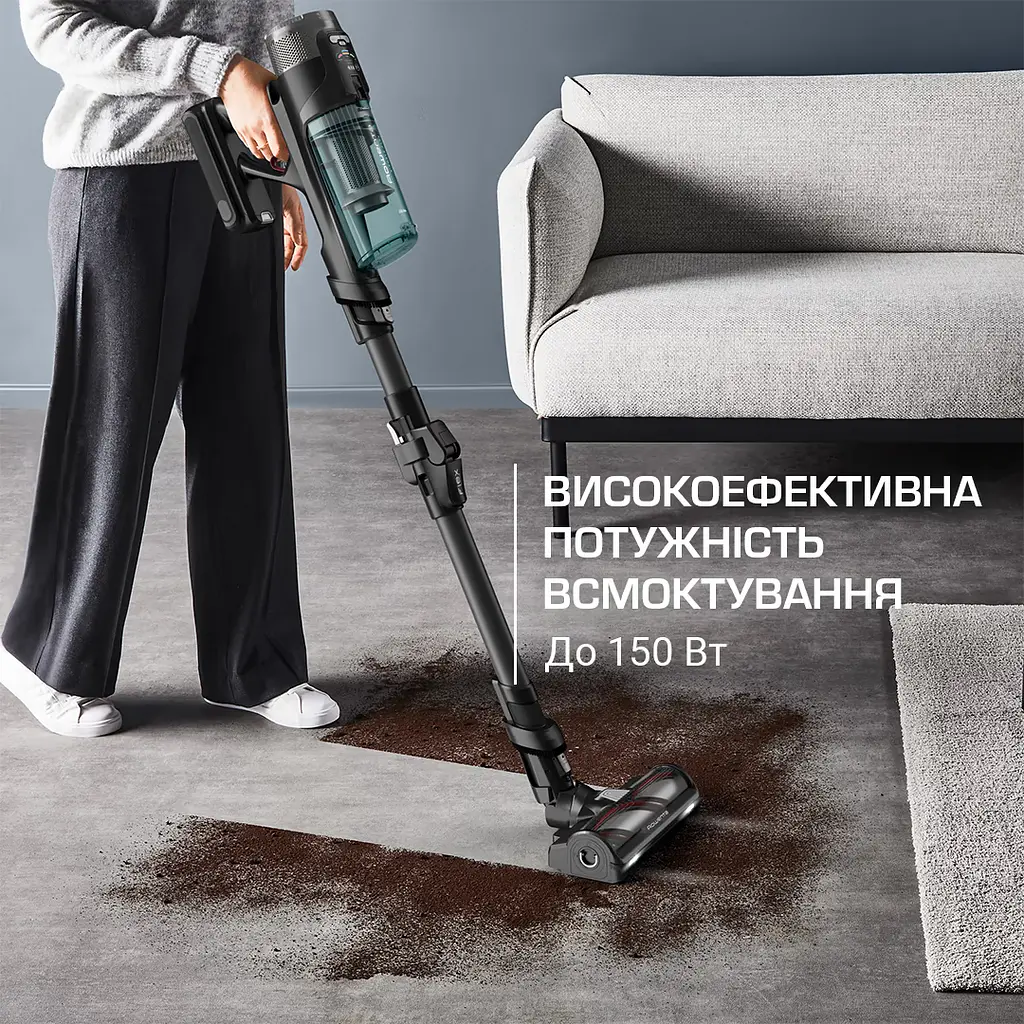 Акумуляторний пилосос Rowenta X-Force Flex 12.60 NEO Auto Surface (RH9L42WO) - фото 8