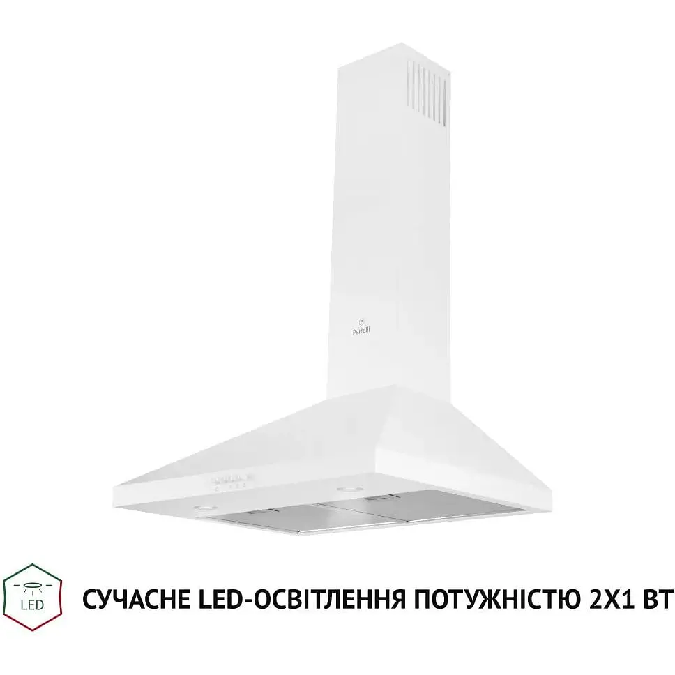 Вытяжка купольная Perfelli K 6402 WH 850 LED - фото 2