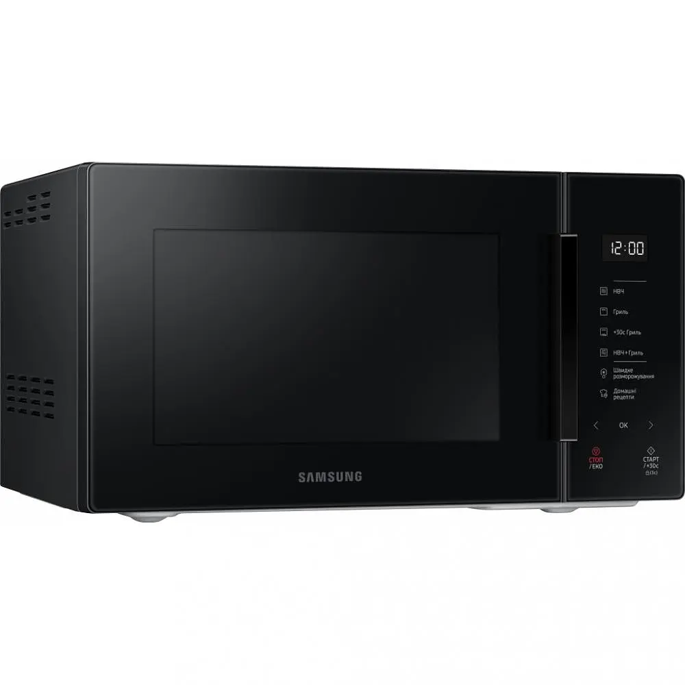 Мікрохвильова піч з грилем Samsung Bespoke MG23T5018AK/BW - фото 3