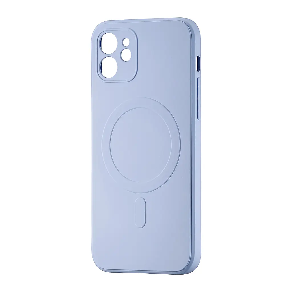 Чохол TPU with MagSafe Protected Camera iPhone 12 Lilac