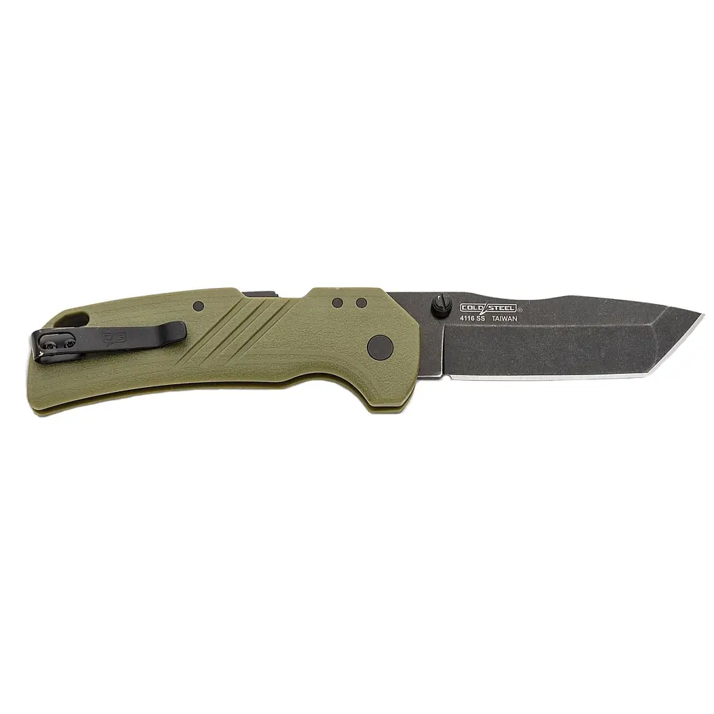 Ніж Cold Steel Engage 3" Tanto Point OD Green (блістер) (CS-FL-30DPLT-BGZ) - фото 2