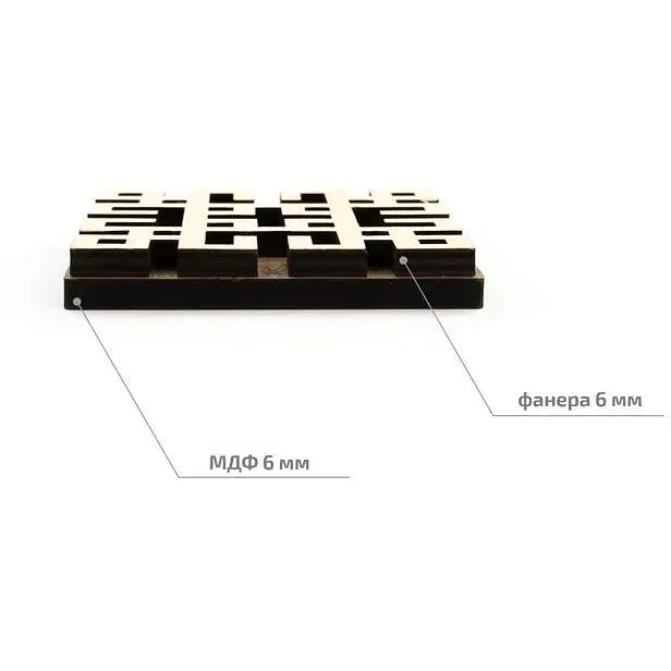 Штамп для выбойки Rosa Talent №9 Вышиванка 8x8см - фото 2