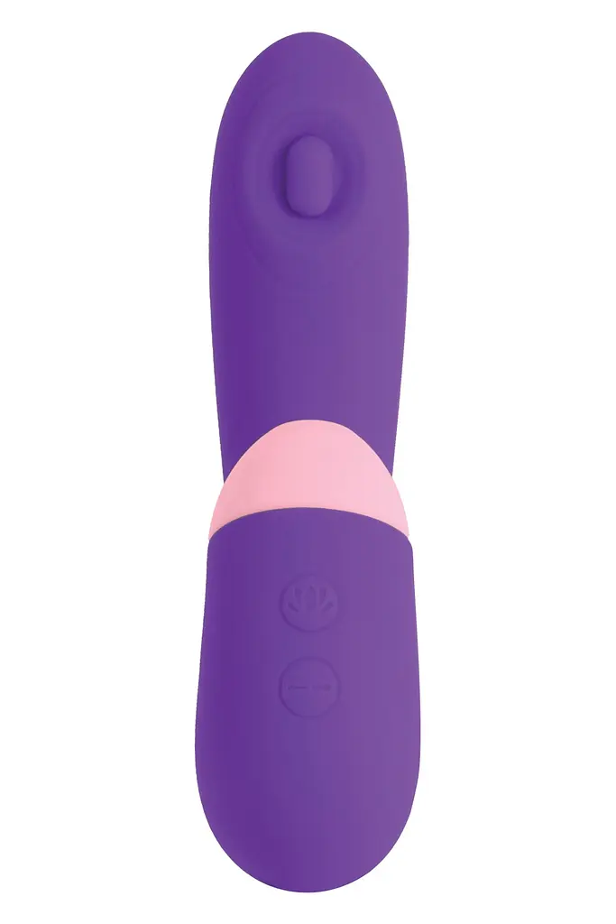 Вакуумный стимулятор клитора с вибрацией Pleasures Premium Blizzard фиолетовый - фото 3