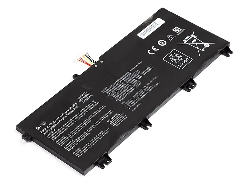 Акумулятор для ноутбука PowerPlant ASUS B41N1711-4S1P 15.2V 4150mAh (NB431670) - фото 2