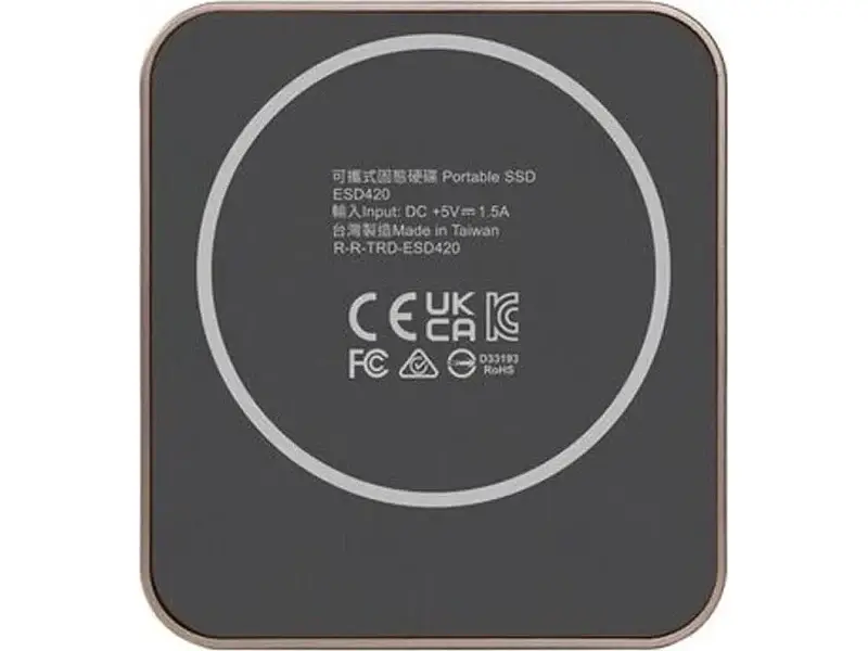 SSD-накопичувач Transcend ESD420 1 TB Champagne Gold (TS1TESD420G) - фото 3