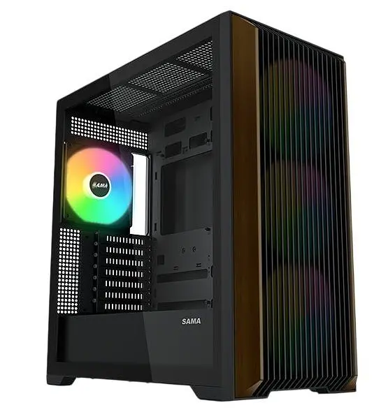 Корпус SAMA Z60 без БЖ (Z60-BKAWA4X1-GL) Black