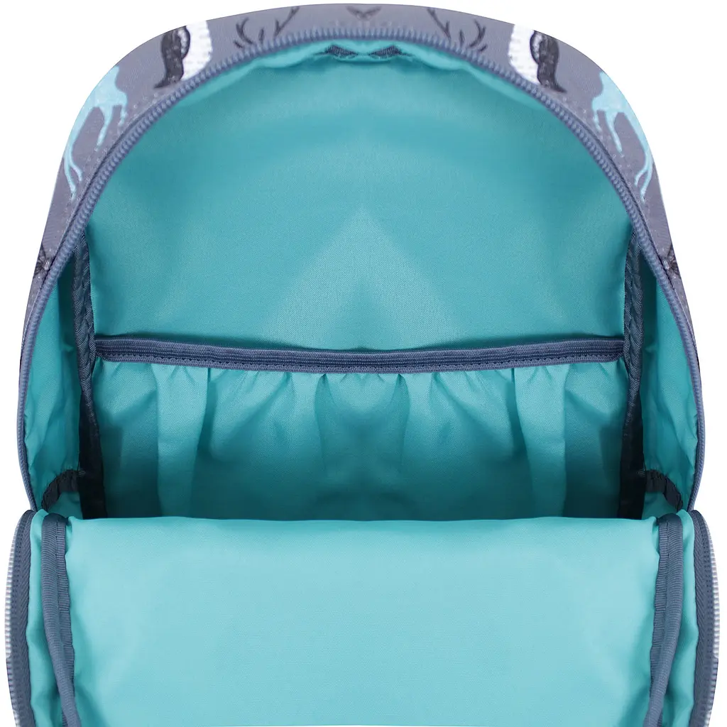 Рюкзак Bagland Молодіжний mini 8 л сублімація 740 сірий (00508664) - фото 4