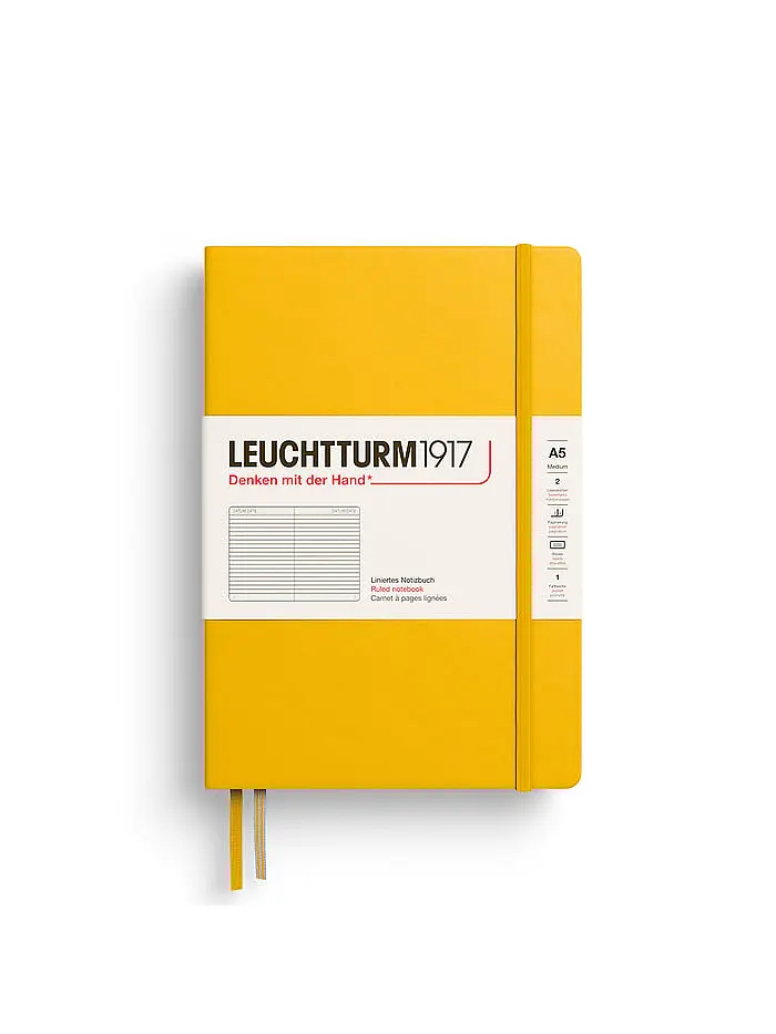 Блокнот Leuchtturm1917, Середній, Sunflower, Лінія (373987)
