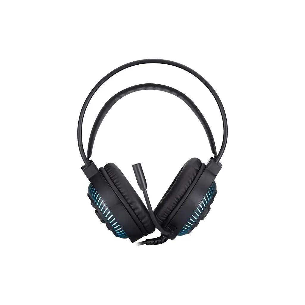 Навушники HP DHE-8001U LED USB Black (DHE-8001U) - фото 2