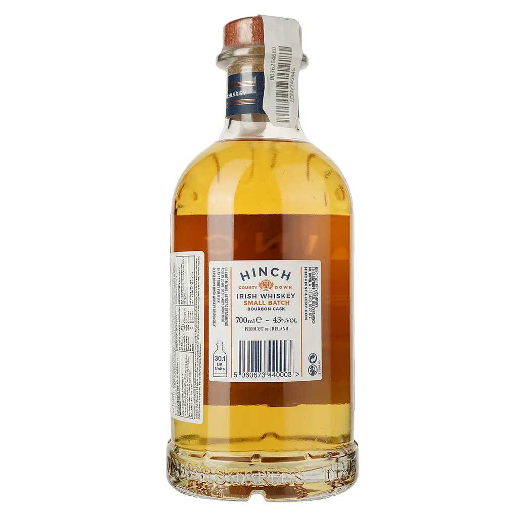 Віскі Hinch Small Batch Whiskey, 43%, 0,7 л - фото 2
