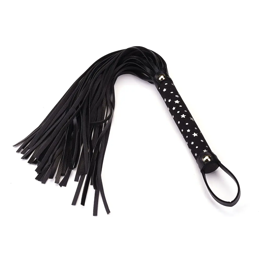 Набір Liebe Seele Stary Nights 7pcs Bondage Kit, фіксатори, нашийник з повідцем, кляп, флогер, маска - фото 7