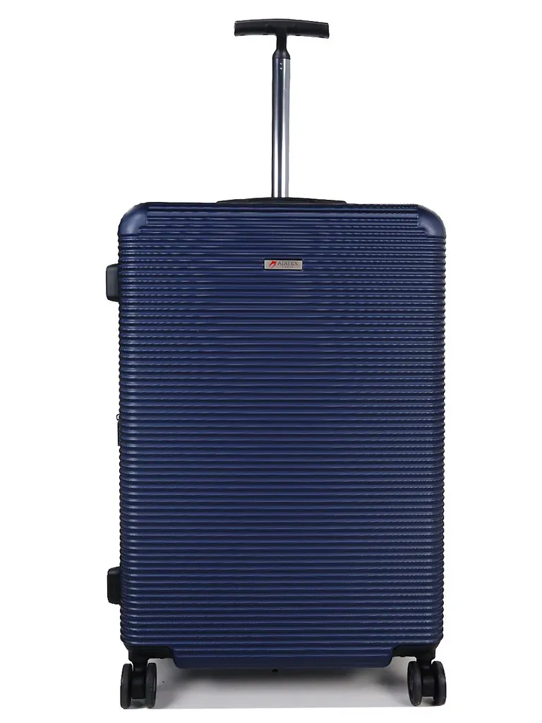 Валіза дорожня гігант (XL) полікарбонат Airtex 968 110л 75х50х30 см Темно-синій (Dark blue) - фото 2
