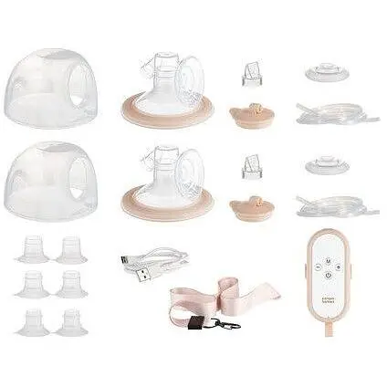 Молоковідсмоктувач подвійний Canpol babies MilkShell мобільний (20/106) - фото 4