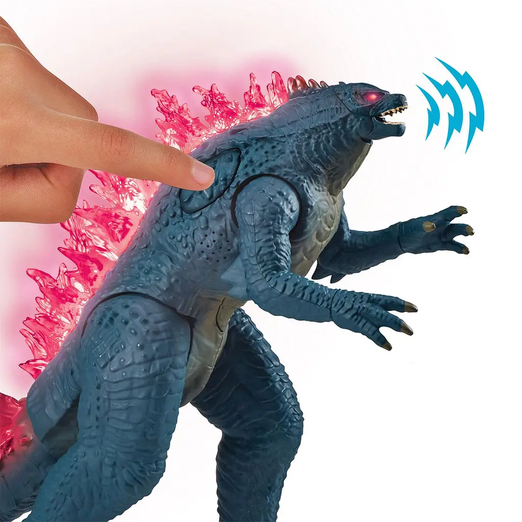 Фігурка GODZILLA X KONG – МЕГАҐОДЗІЛЛА ДЕЛЮКС З ПРОМЕНЕМ (33 cm, світло, звук) Godzilla vs. Kong 35584 - фото 3