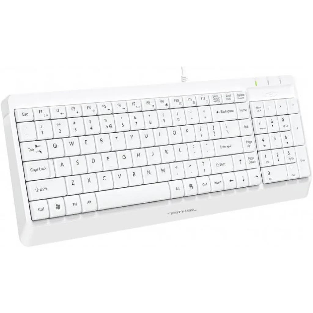 Клавіатура A4Tech FK15 White (4711421956888) - фото 5