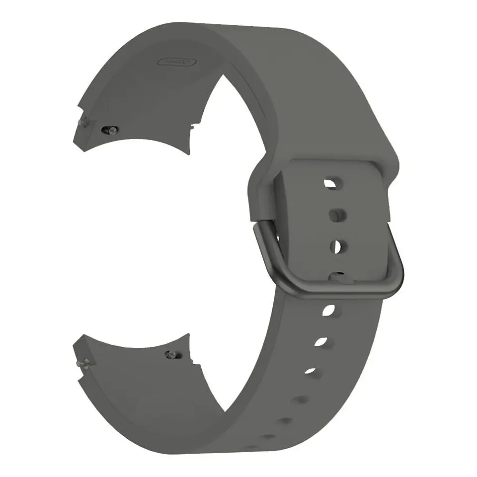 Ремінець силіконовий BeWatch H2 для Samsung Galaxy Watch 4/5/6 Сірий (0139310.1) - фото 2