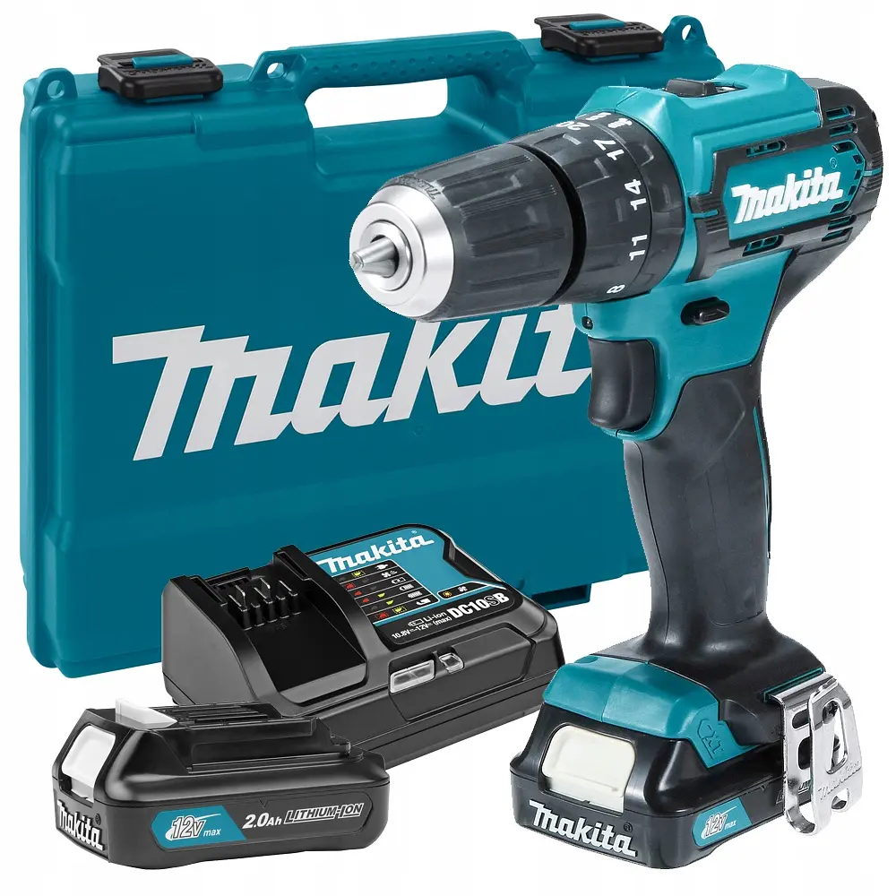Шурупокрут з ударом акумуляторний Makita HP333DSAE (30 Нм, 0.8-10 мм, CXT)