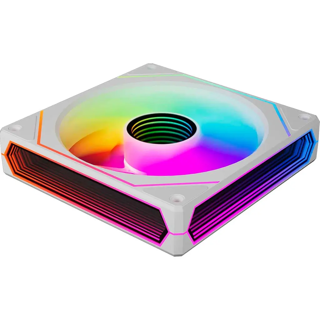Вентилятор Zezzio Prism 6 Pro ARGB Ultra Fan White - фото 3