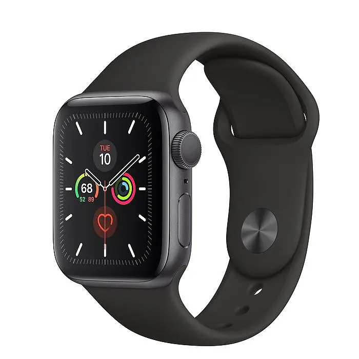 Смарт-годинник Apple Watch Series 5 GPS 40mm Space Gray Aluminum w. Black b.- Space Gray Aluminum (MWV82) - фото 2