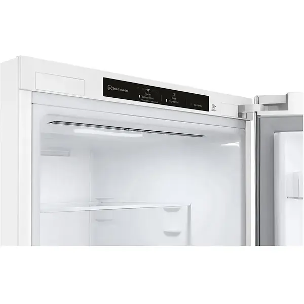 Холодильник LG с нижним морозильным отделением 186x60х68 холод.отд. 234 л мороз.отд. 107 л 2дв. А+ NF инв. диспл внутр. белый - фото 10