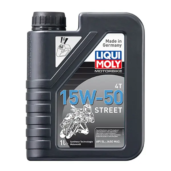 Масло для 4-тактних двигунів — Motorbike 4T 15W-50 Street, 1 л. (2555)