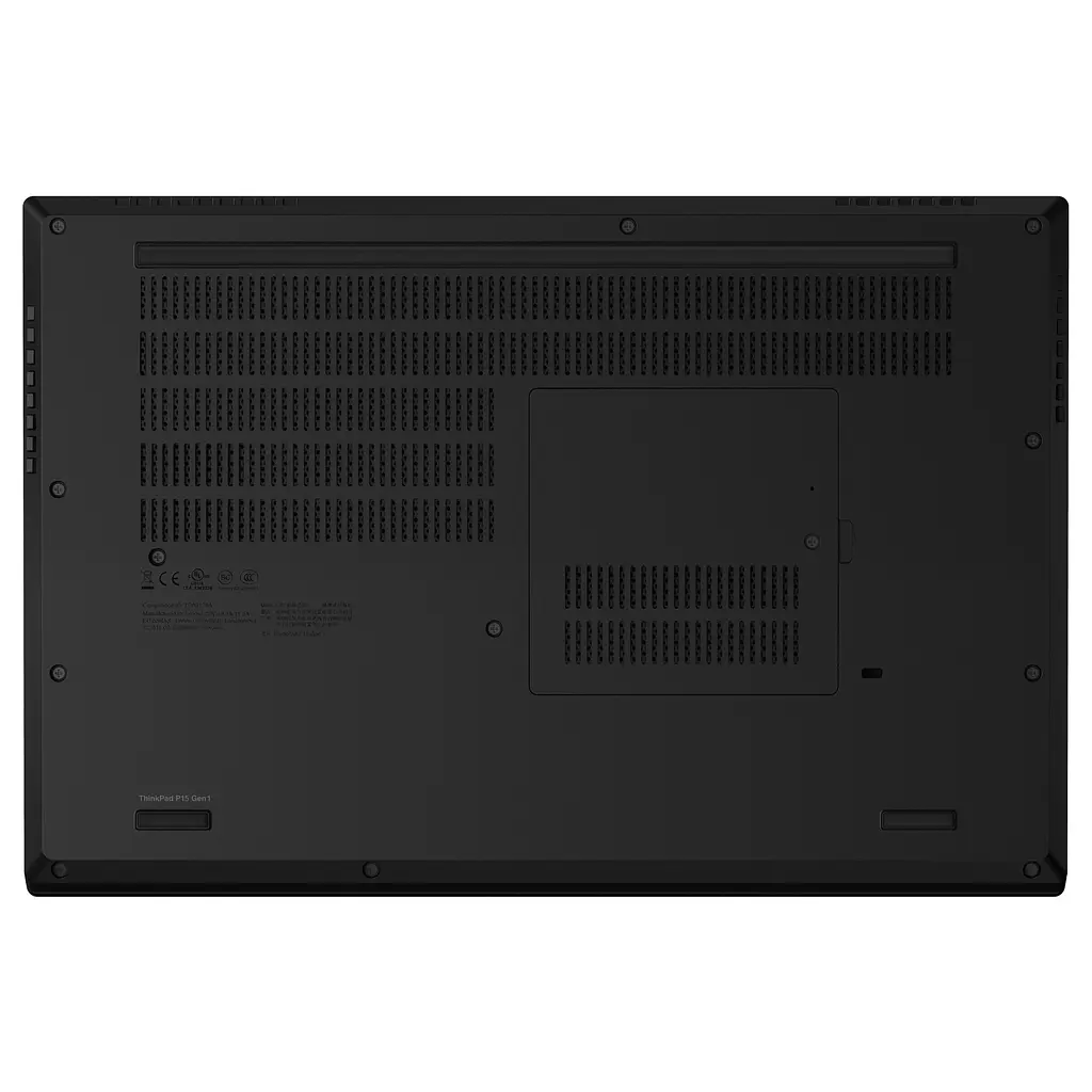 Ноутбук Lenovo ThinkPad P15 G1 (Intel), 15. 6 FHD IPS, Intel Core I7- 10750H, 128GB DDR4, 2 x 2TB SSD m2 PCIe, NVIDIA Quadro T1000 4GB GDDR6, Windows 11 Pro, черный - фото 10