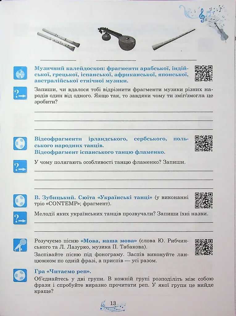 Музичне мистецтво. 7 клас. Робочий зошит - фото 14