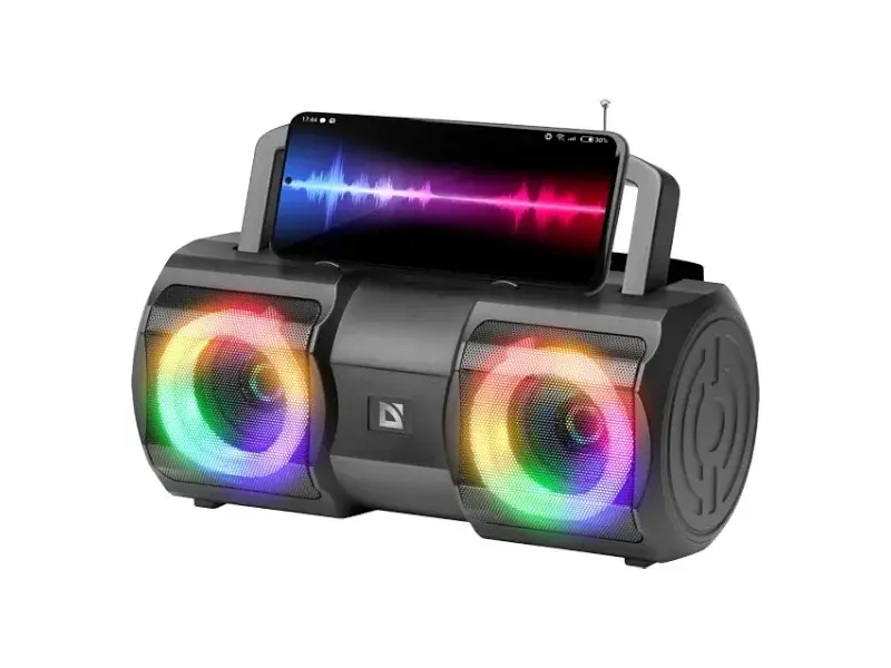 Портативна акустика Defender Beatbox 20 Black (65420) - фото 2