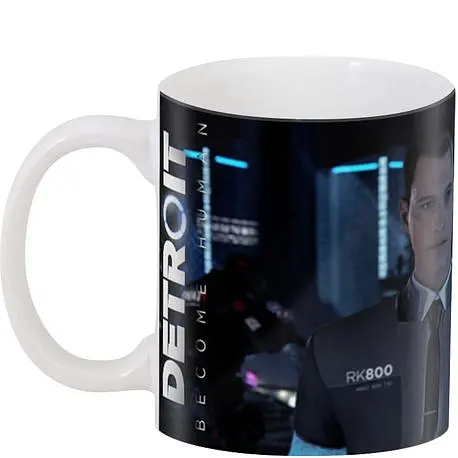 Кружка GeekLand Детройт: Стать человеком Detroit: Become Human Connor DB527 330 мл белая - фото 3