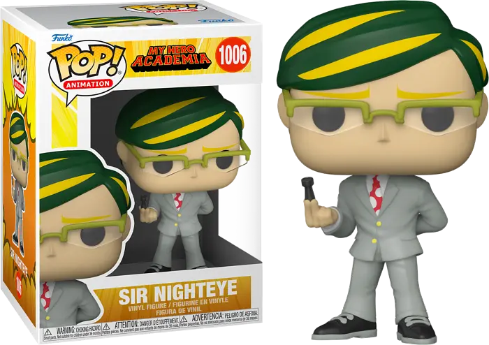 Фигурка Funko Pop Фанко Поп Моя геройская академия Ночной глаз My Hero Academia Nighteye FP MHA N 1006 - фото 2